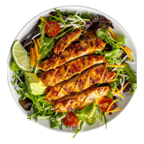 Ensalada de pollo grillado